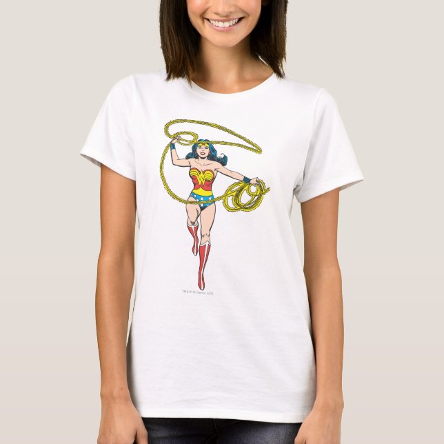 Wonder Woman Lasso over Head T-Shirt (Front)
