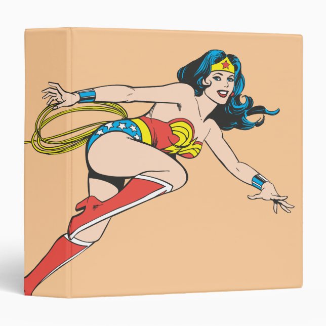 Wonder Woman Leap Right Binder (Front/Spine)