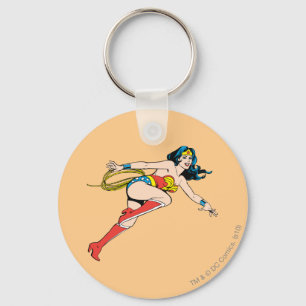 Wonder Woman Leap Right Keychain