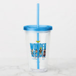 Wonder Woman Legends Forever Graphic Acrylic Tumbler<br><div class="desc">Legends are Forever with this iconic Wonder Woman graphic celebrating the different eras of our favourite Amazonian Warrior! Grab this on a fun graphic tee,  wall art,  or many more customizable Zazzle products perfect for gifting or treating yourself!</div>