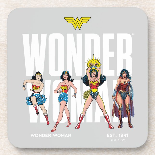 Wonder Woman Legends Forever Graphic Coaster (Front)