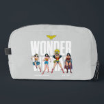 Wonder Woman Legends Forever Graphic Dopp Kit<br><div class="desc">Legends are Forever with this iconic Wonder Woman graphic celebrating the different eras of our favourite Amazonian Warrior! Grab this on a fun graphic tee,  wall art,  or many more customizable Zazzle products perfect for gifting or treating yourself!</div>