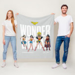 Wonder Woman Legends Forever Graphic Fleece Blanket<br><div class="desc">Legends are Forever with this iconic Wonder Woman graphic celebrating the different eras of our favourite Amazonian Warrior! Grab this on a fun graphic tee,  wall art,  or many more customizable Zazzle products perfect for gifting or treating yourself!</div>