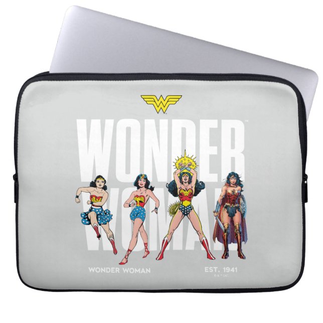 Wonder Woman Legends Forever Graphic Laptop Sleeve (Front)