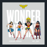 Wonder Woman Legends Forever Graphic Poster<br><div class="desc">Legends are Forever with this iconic Wonder Woman graphic celebrating the different eras of our favourite Amazonian Warrior! Grab this on a fun graphic tee,  wall art,  or many more customizable Zazzle products perfect for gifting or treating yourself!</div>