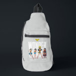 Wonder Woman Legends Forever Graphic Sling Bag<br><div class="desc">Legends are Forever with this iconic Wonder Woman graphic celebrating the different eras of our favourite Amazonian Warrior! Grab this on a fun graphic tee,  wall art,  or many more customizable Zazzle products perfect for gifting or treating yourself!</div>