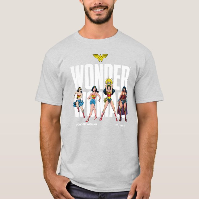 Wonder Woman Legends Forever Graphic T-Shirt (Front)