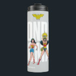 Wonder Woman Legends Forever Graphic Thermal Tumbler<br><div class="desc">Legends are Forever with this iconic Wonder Woman graphic celebrating the different eras of our favourite Amazonian Warrior! Grab this on a fun graphic tee,  wall art,  or many more customizable Zazzle products perfect for gifting or treating yourself!</div>