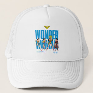 Wonder Woman Legends Forever Graphic Trucker Hat
