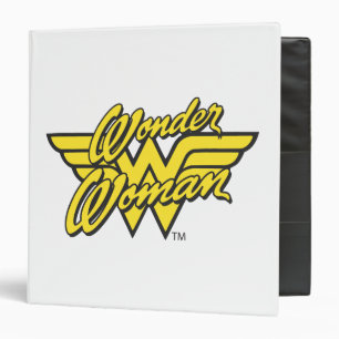 Wonder Woman Logo 1 Binder
