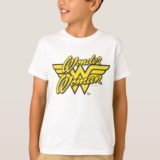 Wonder Woman Logo 1 T-Shirt (Front)