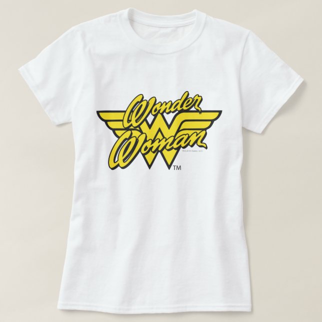 Wonder Woman Logo 1 T-Shirt (Design Front)