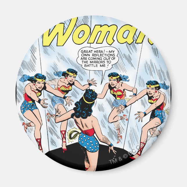 Wonder Woman Mennace of the Mirror Magnet (Front)