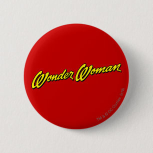 Wonder Woman Name 2 Inch Round Button