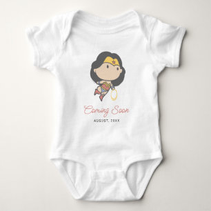 Wonder Woman   New Baby Coming Soon Bodysuit