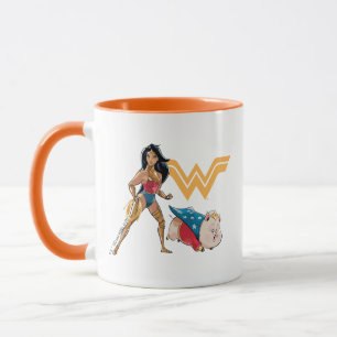 Wonder Woman & PB Mug