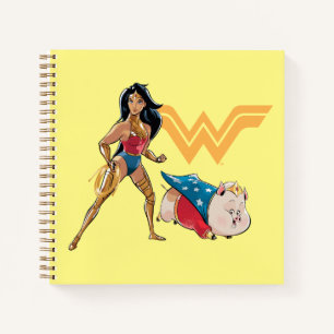 Wonder Woman & PB Notebook