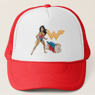 Wonder Woman & PB Trucker Hat