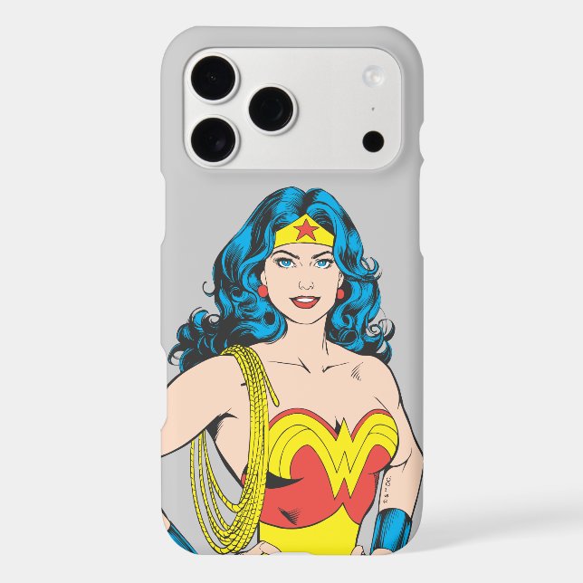 Wonder Woman | Pose Vintage avec Lasso (Verso)