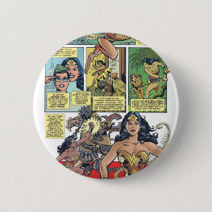Wonder Woman Princess Diana 2 Inch Round Button