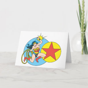 Wonder Woman Red Star Card