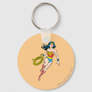 Wonder Woman Run Keychain
