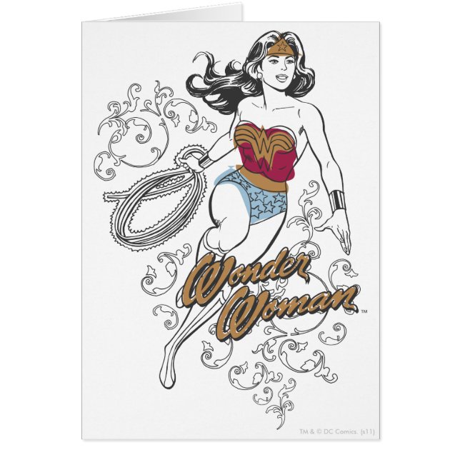 Wonder Woman s'épanouit (Devant)