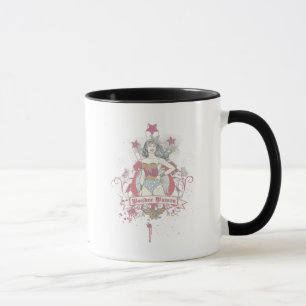 Wonder Woman Shooting Stars Mug