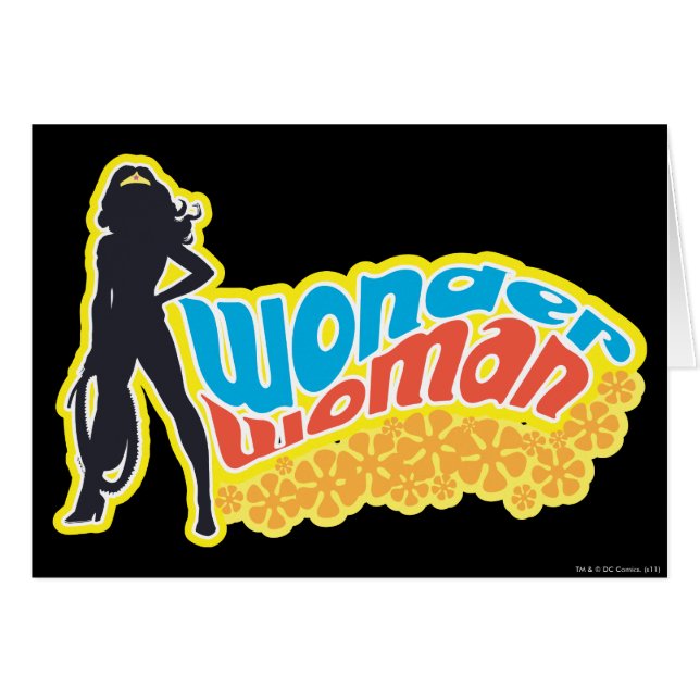 Wonder Woman Silhouette (Front Horizontal)