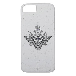 Wonder Woman Spiritual Paisley Hamsa Logo Case-Mate iPhone Case