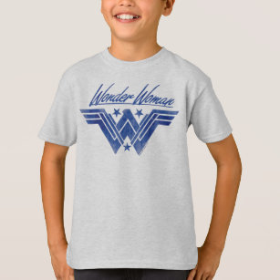 Wonder Woman Stacked Stars Symbol T-Shirt