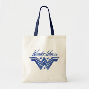 Wonder Woman Stacked Stars Symbol Tote Bag