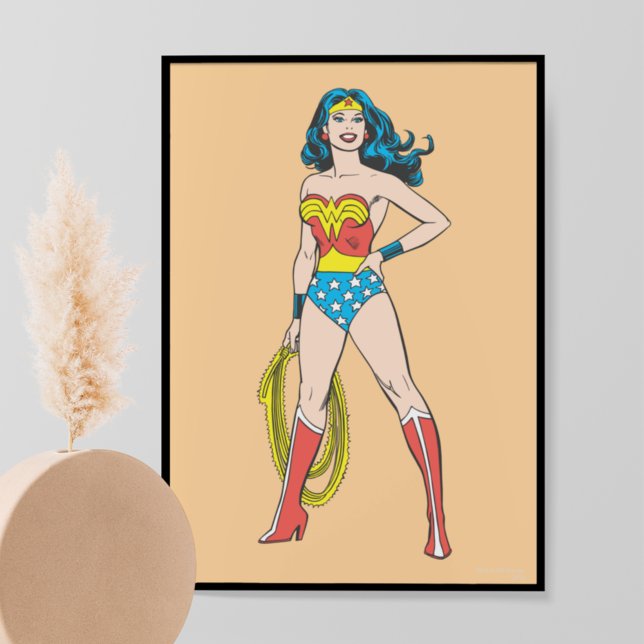 Wonder Woman Standing Poster (Creator Uploaded)