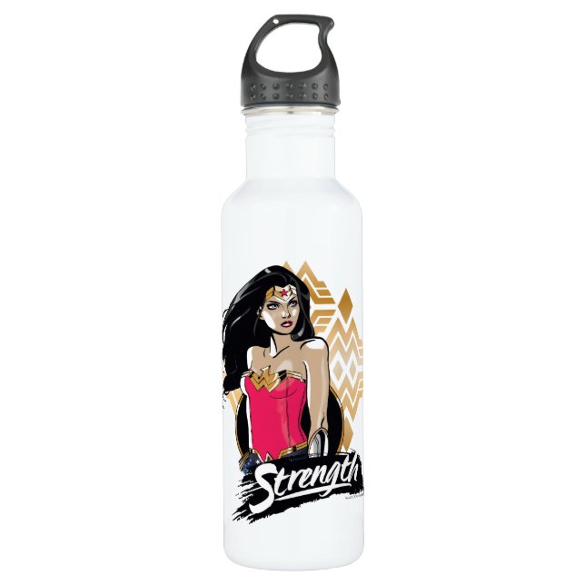 Wonder Woman Strength 710 Ml Water Bottle (Front)