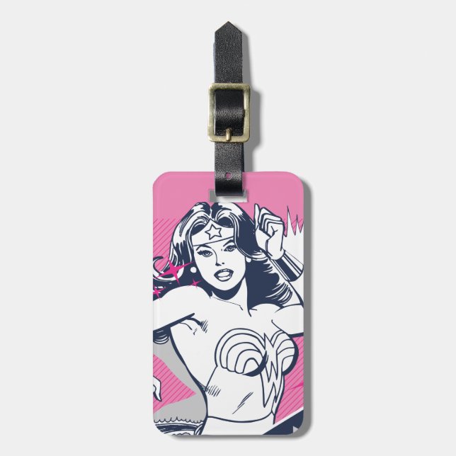 Wonder Woman Strength & Power Luggage Tag (Front Vertical)