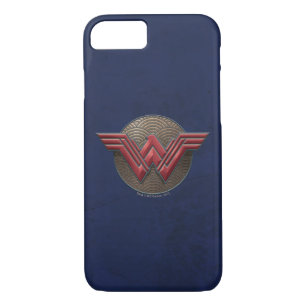 Wonder Woman Symbol Over Concentric Circles Case-Mate iPhone Case