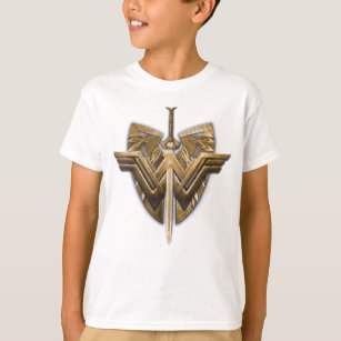 Wonder Woman Symbol With Sword of Justice T-Shirt