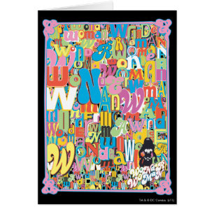 Wonder Woman Texte Collage