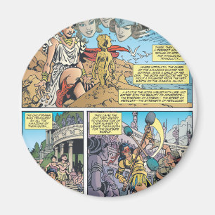 Wonder Woman Themyscira Magnet