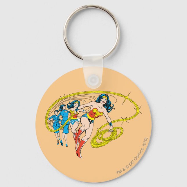 Wonder Woman Transform Keychain (Front)