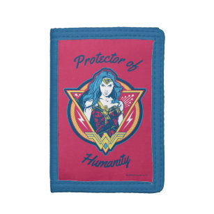 Wonder Woman Tri-Colour Graphic Template Tri-fold Wallet