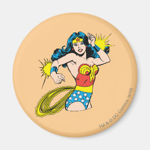 Wonder Woman Twist with Glowing Cuffs Magnet