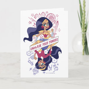Wonder Woman Unmask Your Powers Card