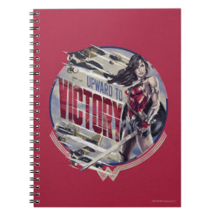 Wonder Woman Upward To Victory Notebook