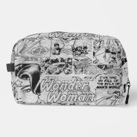 Wonder Woman Vintage Comic Pattern
