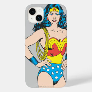 Wonder Woman Vintage Pose with Lasso Case-Mate iPhone 14 Plus Case