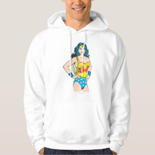Wonder Woman   Vintage Pose with Lasso Hoodie
