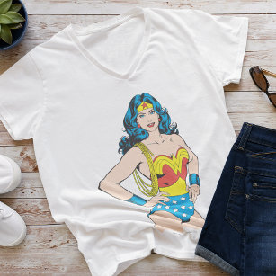 Justice League Wonder Woman Cover Women's Sweatshirt - White