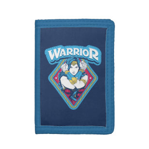 Wonder Woman Warrior Graphic Trifold Wallet
