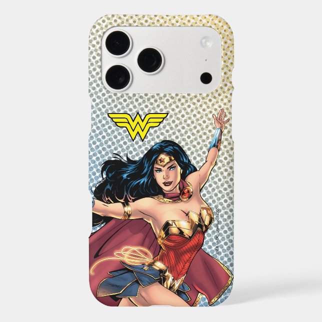 Wonder Woman Wearing Cape (Back)
